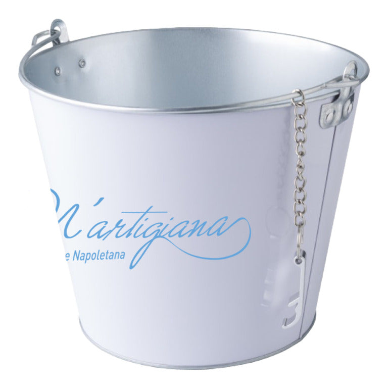 SECCHIELLO IN ALLUMINIO N'ARTIGIANA (1 pz) BIRRA BIANCA